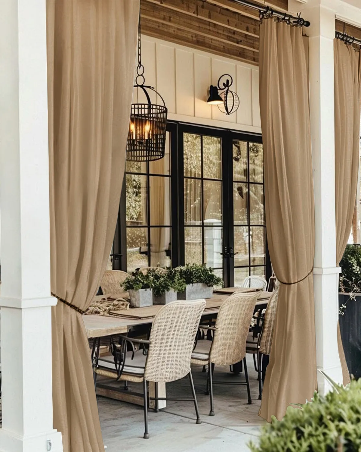 FadeShield Pro™ 4-Layers Blackout Soundproof Anti-Dust Water-Resistant Outdoor Curtain — image 4