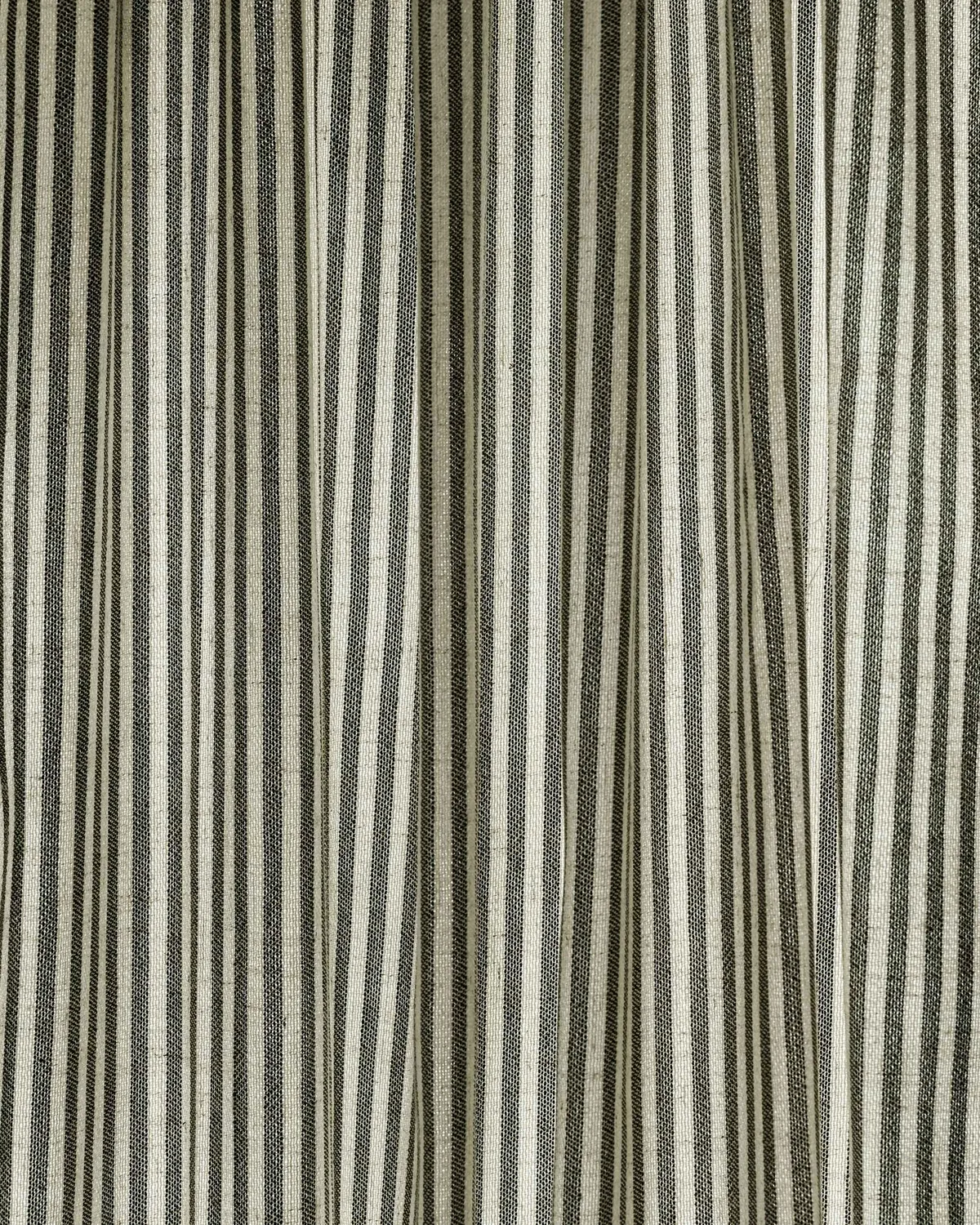 Milo Linen Blend Striped Custom Curtain — image 2