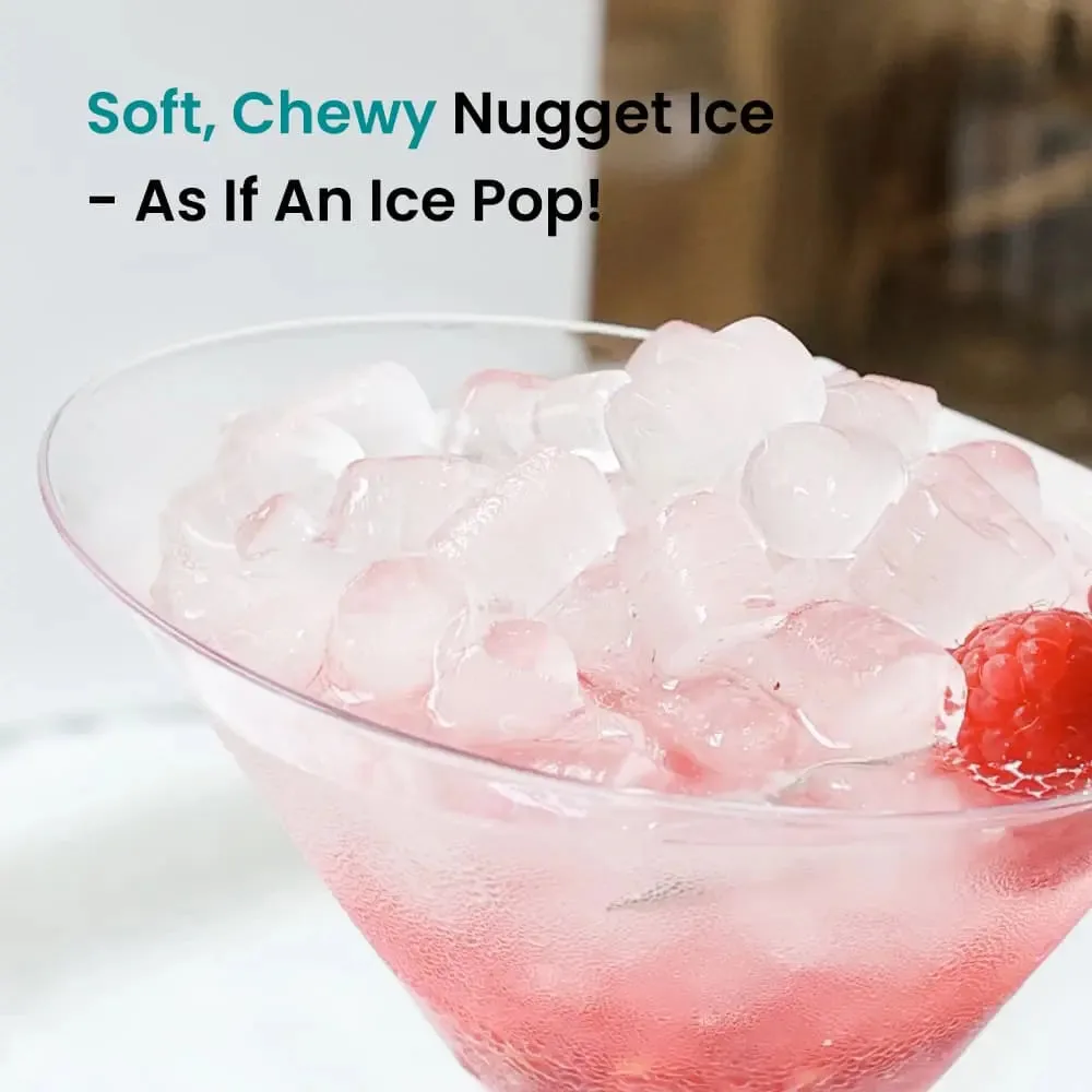 GEVI Household V2.0 Countertop Nugget Ice Maker Machine for Home IMNA0 — image 4