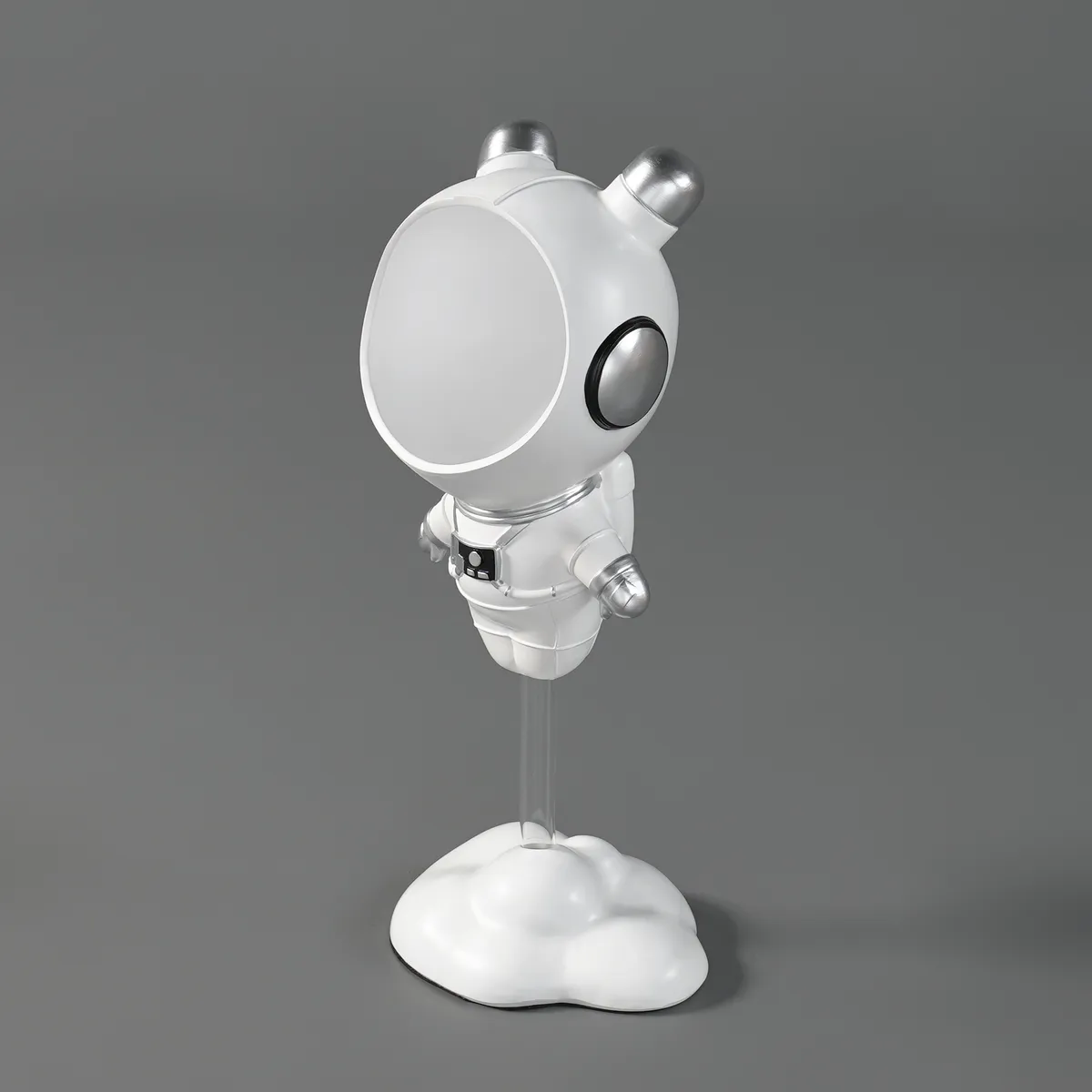 Modern White Astronaut Side Table Floor Figurine End Table Storage Decoration — image 8