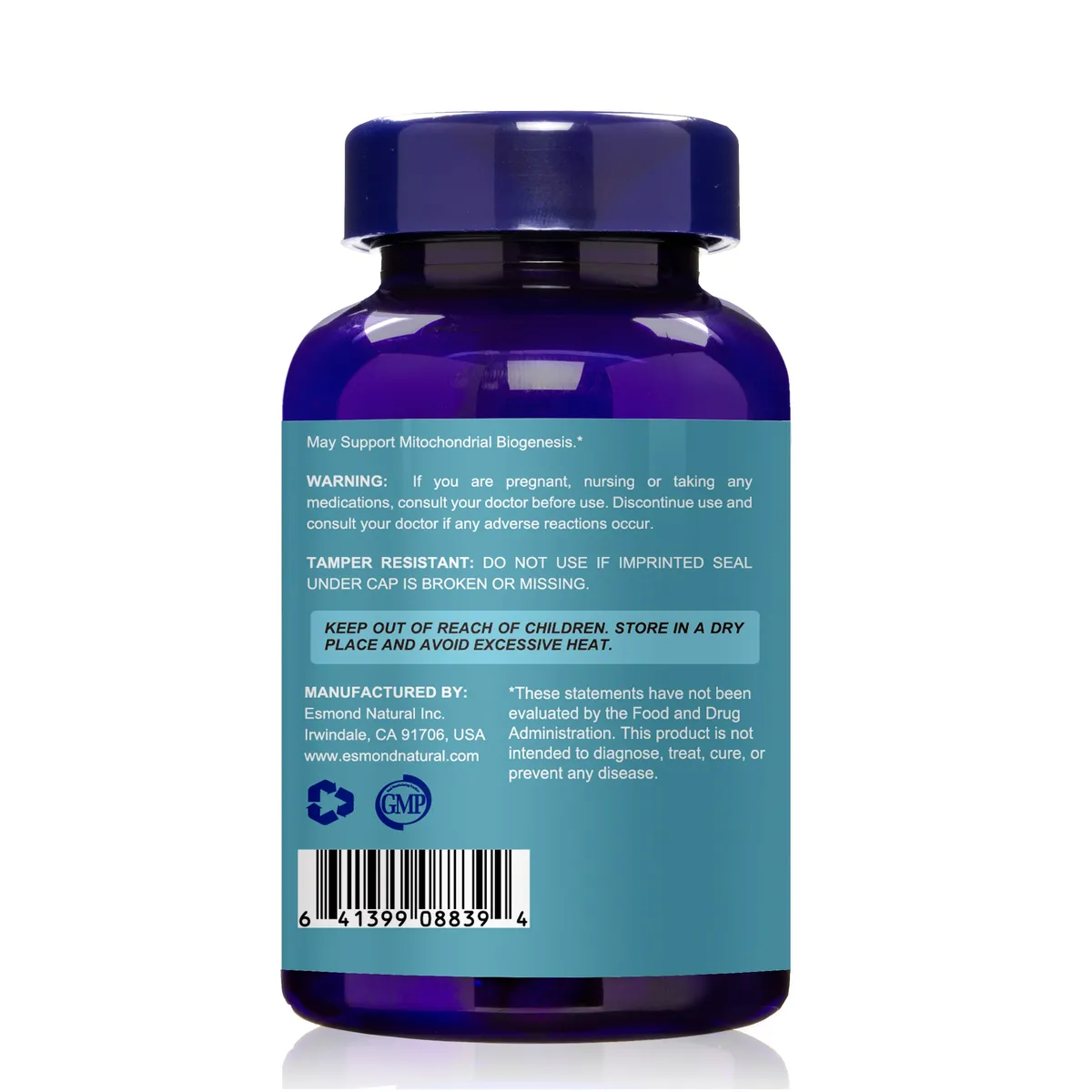PQQ Energy (Free Radical Scavenger. Supports Mitochondrial Biogenesis Function), USA, FDA, GMP, NPAC-30 Capsules — image 2