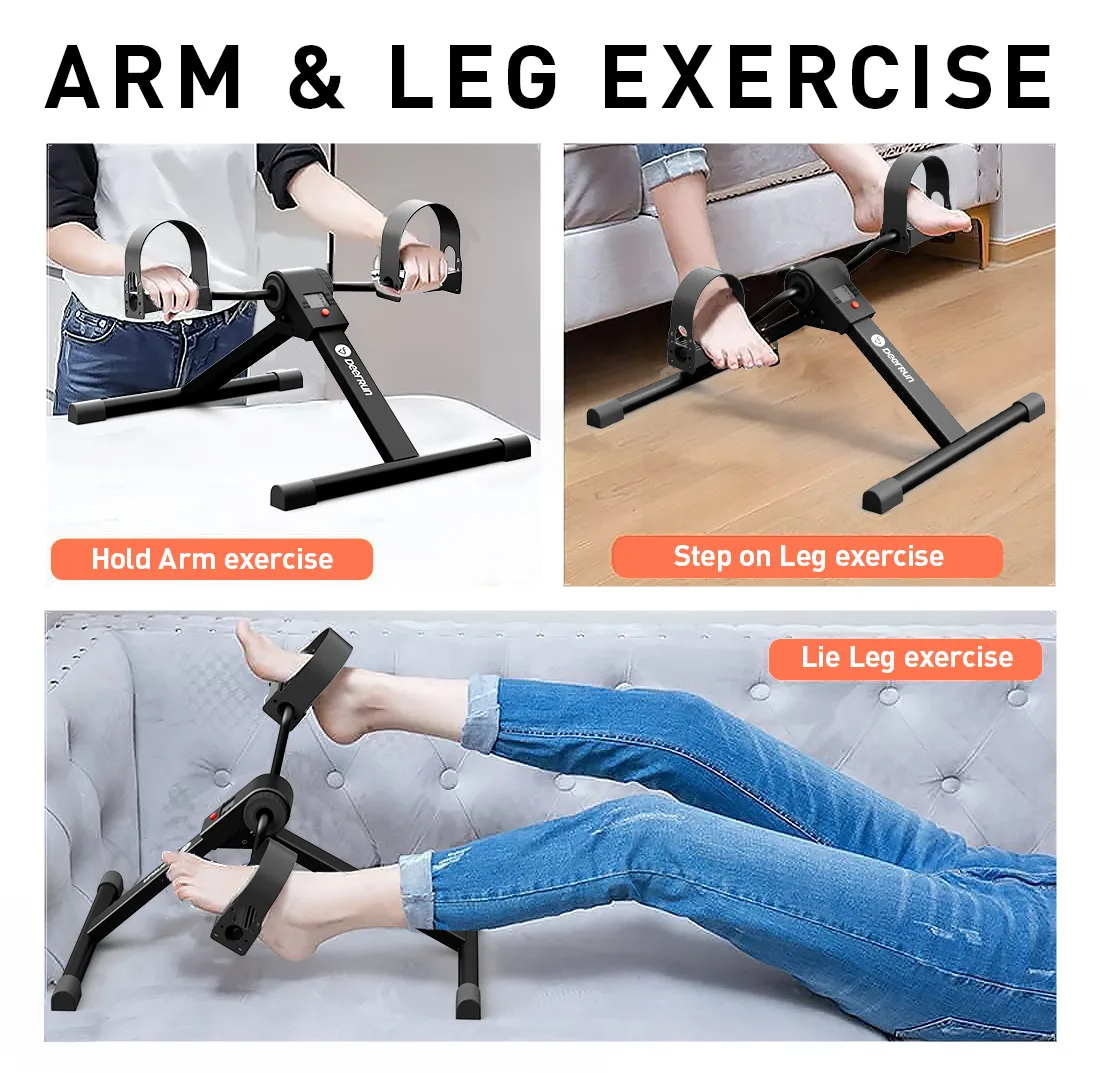 Smart Under Desk Bike for Arms, Legs Therapy or Calorie Burn — image 4