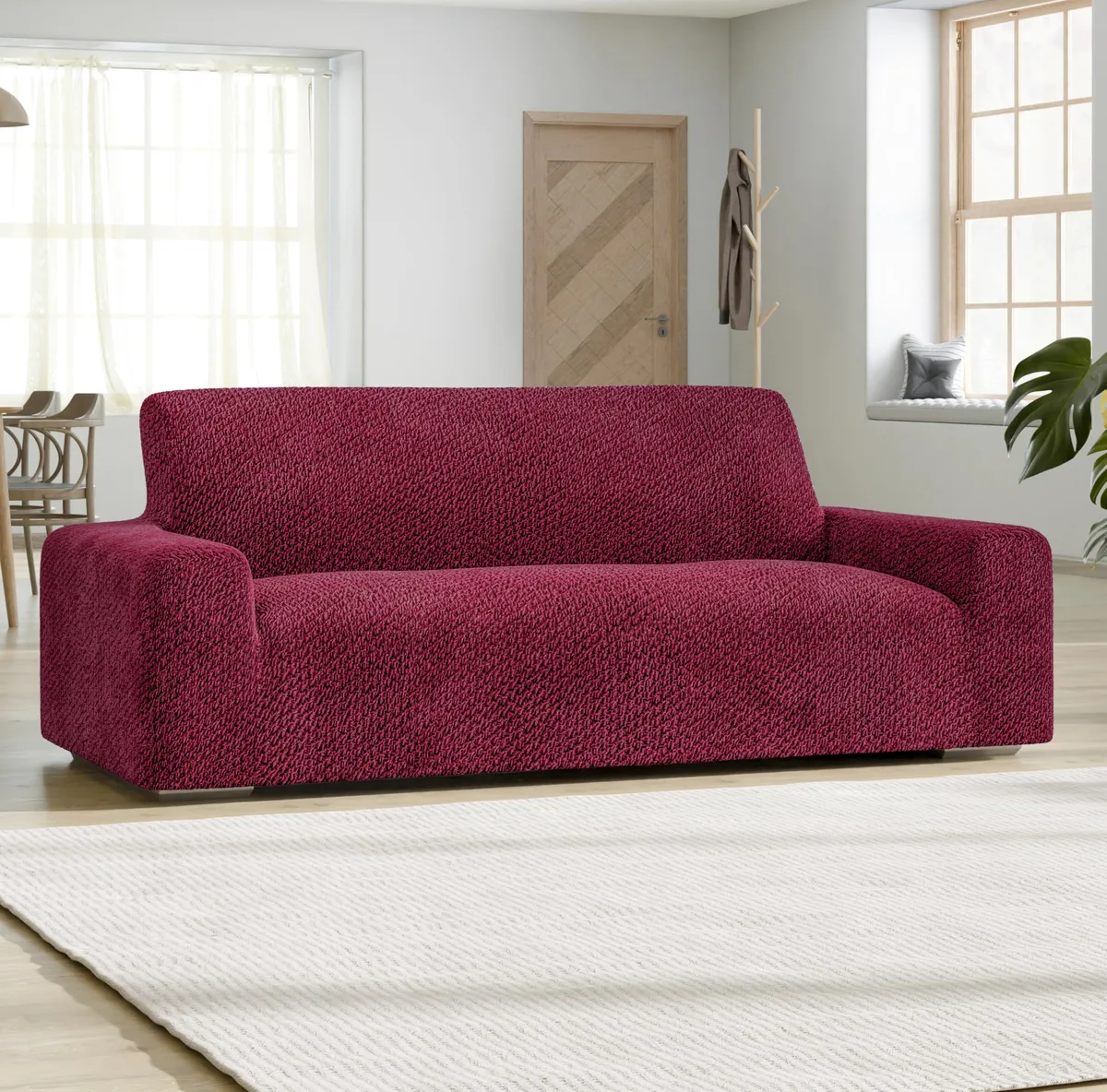 Sofa Slipcovers - 1-Piece Furniture Protector - Form Fit, Machine Washable -VelvetCollection — image 10
