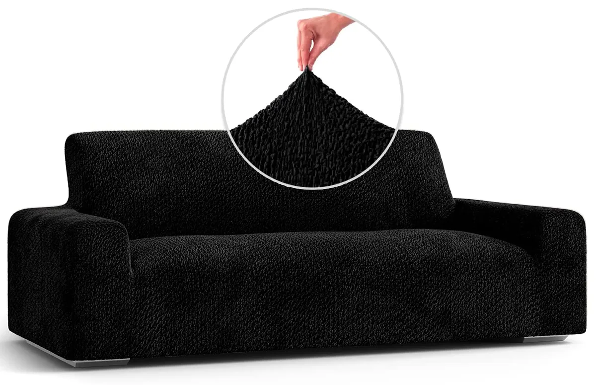 Sofa Slipcovers - 1-Piece Furniture Protector - Form Fit, Machine Washable -VelvetCollection