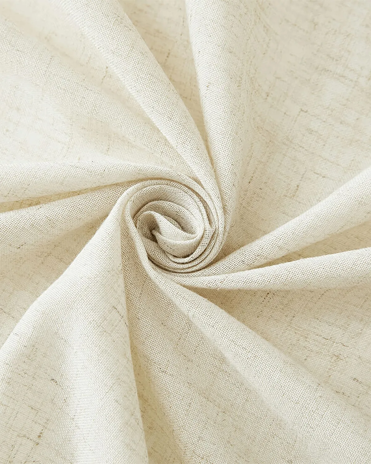 Noah Linen Look Lightweight Waterproof Custom Outdoor Curtain — image 3