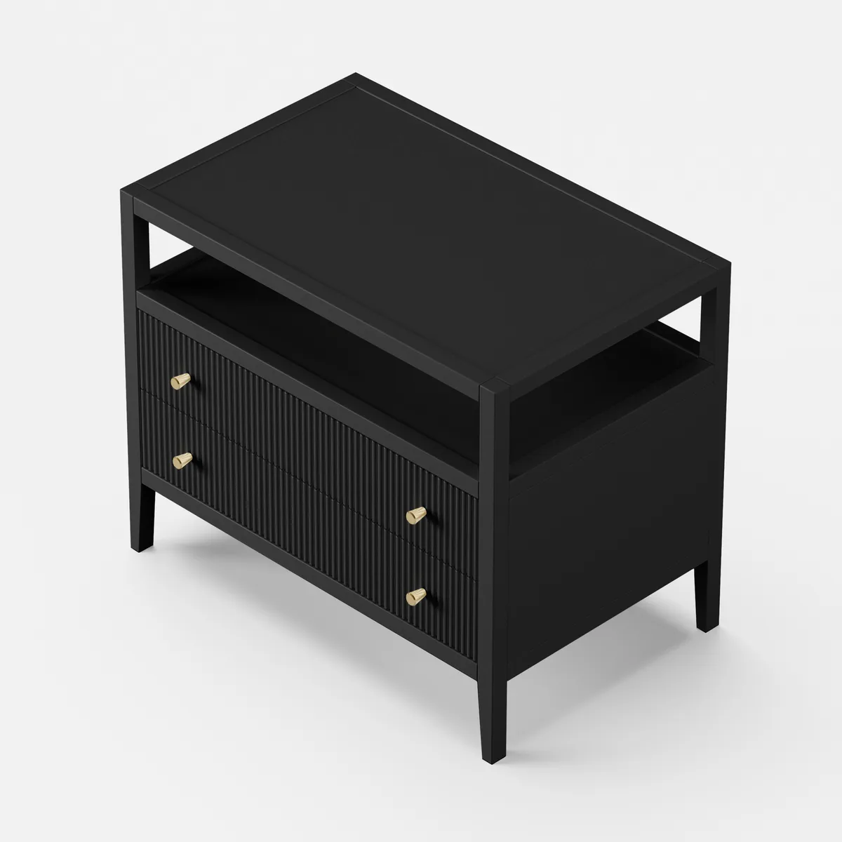 30" Wide Long Modern Smart Nightstand — image 18