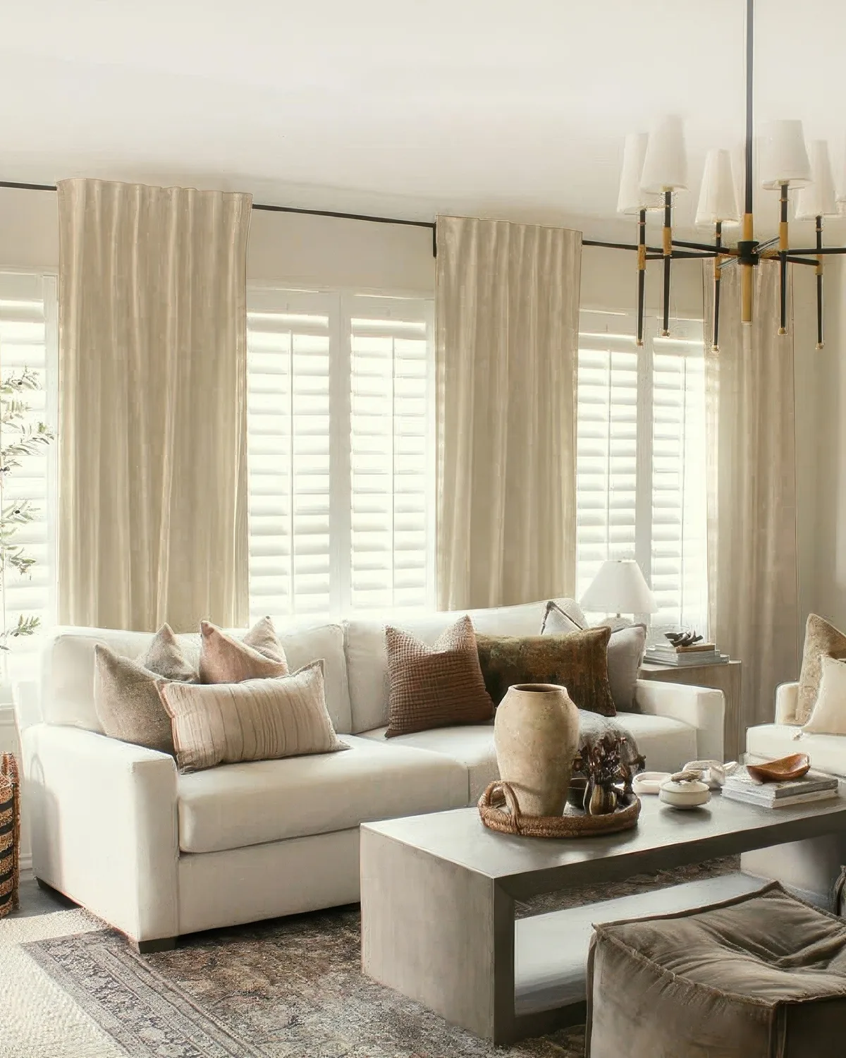 Nara Linen & Cotton Blend Lightweight Custom Curtain