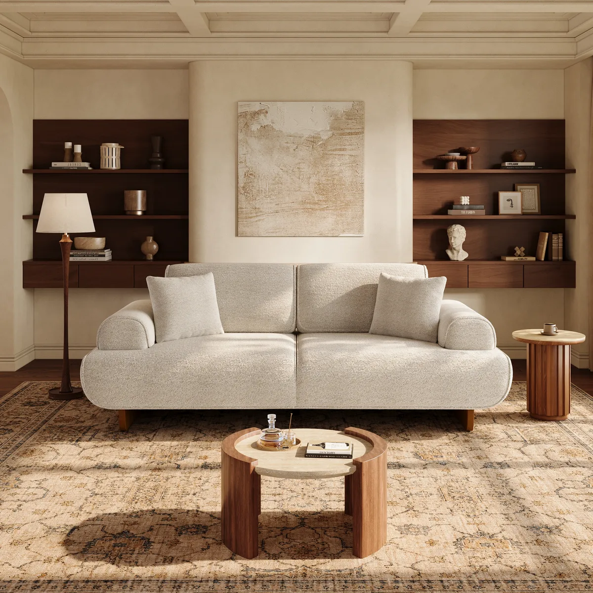 Performance Chenille Adjustable Backrest Sofa — image 4
