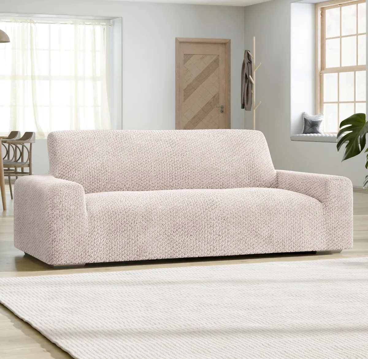 Sofa Slipcovers - 1-Piece Furniture Protector - Form Fit, Machine Washable -VelvetCollection — image 3