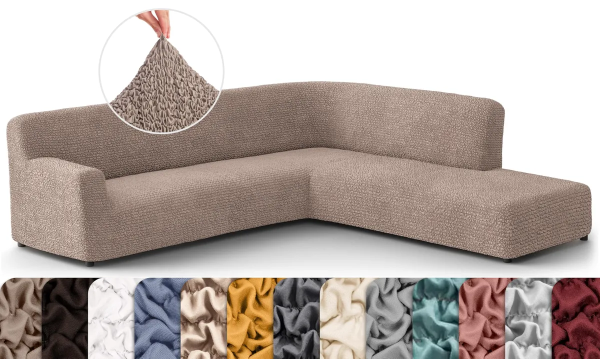 Corner Special Right - 1-Piece Furniture Protector - Form Fit, Machine Washable -MicrofibraCollection — image 17