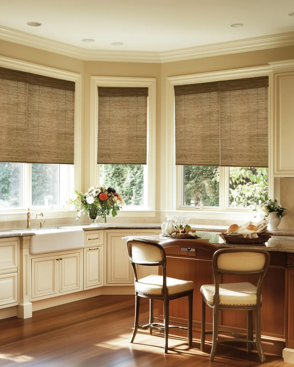 Mia Jute Woven Shade - Straw — image 3