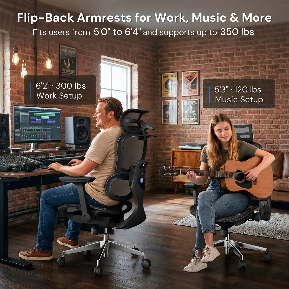 L3 FlexBreath® Ergonomic Chair | Responsive Lumbar Support — image 6