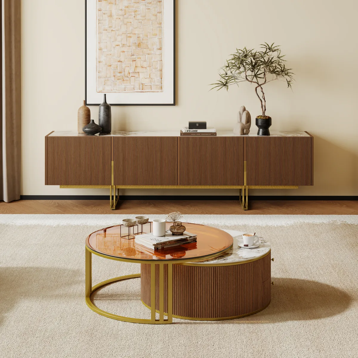 Grovyn Modern Nesting Sintered Stone Top — image 26