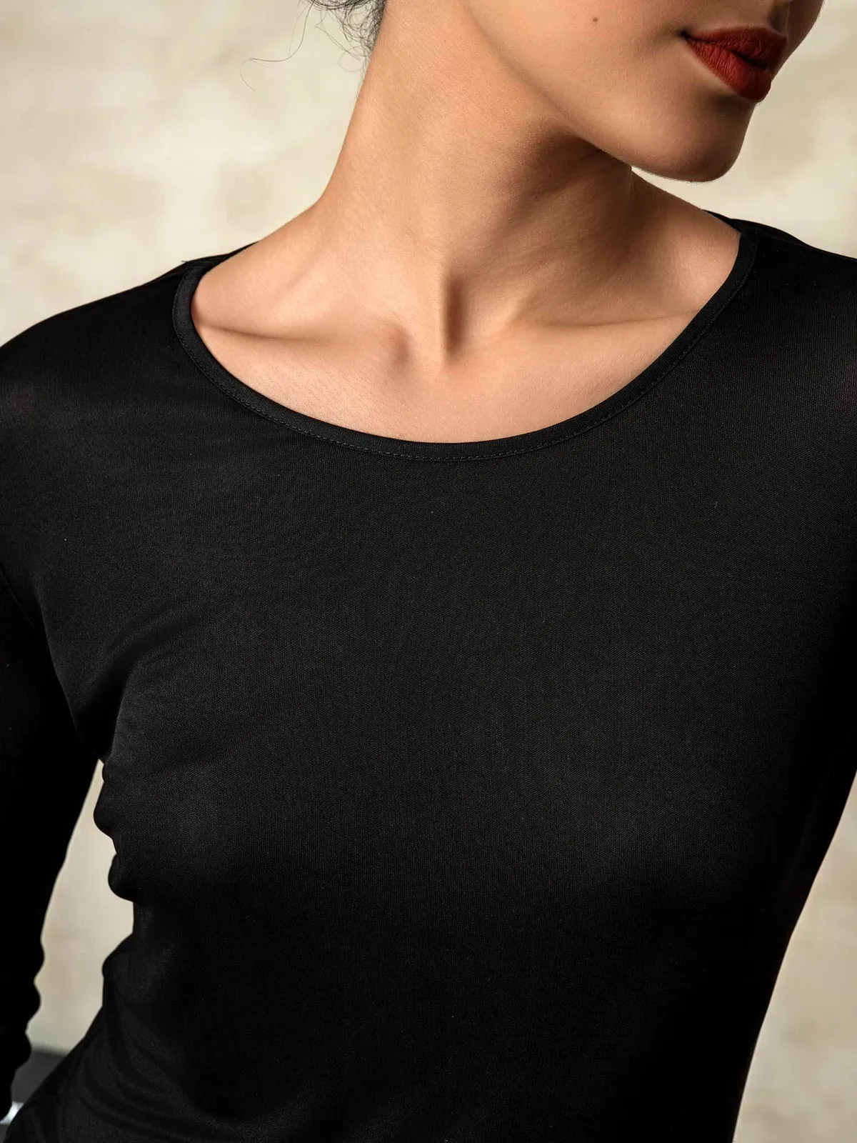 100% Mulberry Silk Women's Long Sleeve Long Johns — image 5