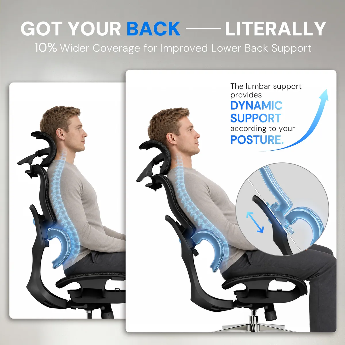 L3 FlexBreath® Ergonomic Chair | Responsive Lumbar Support — image 7