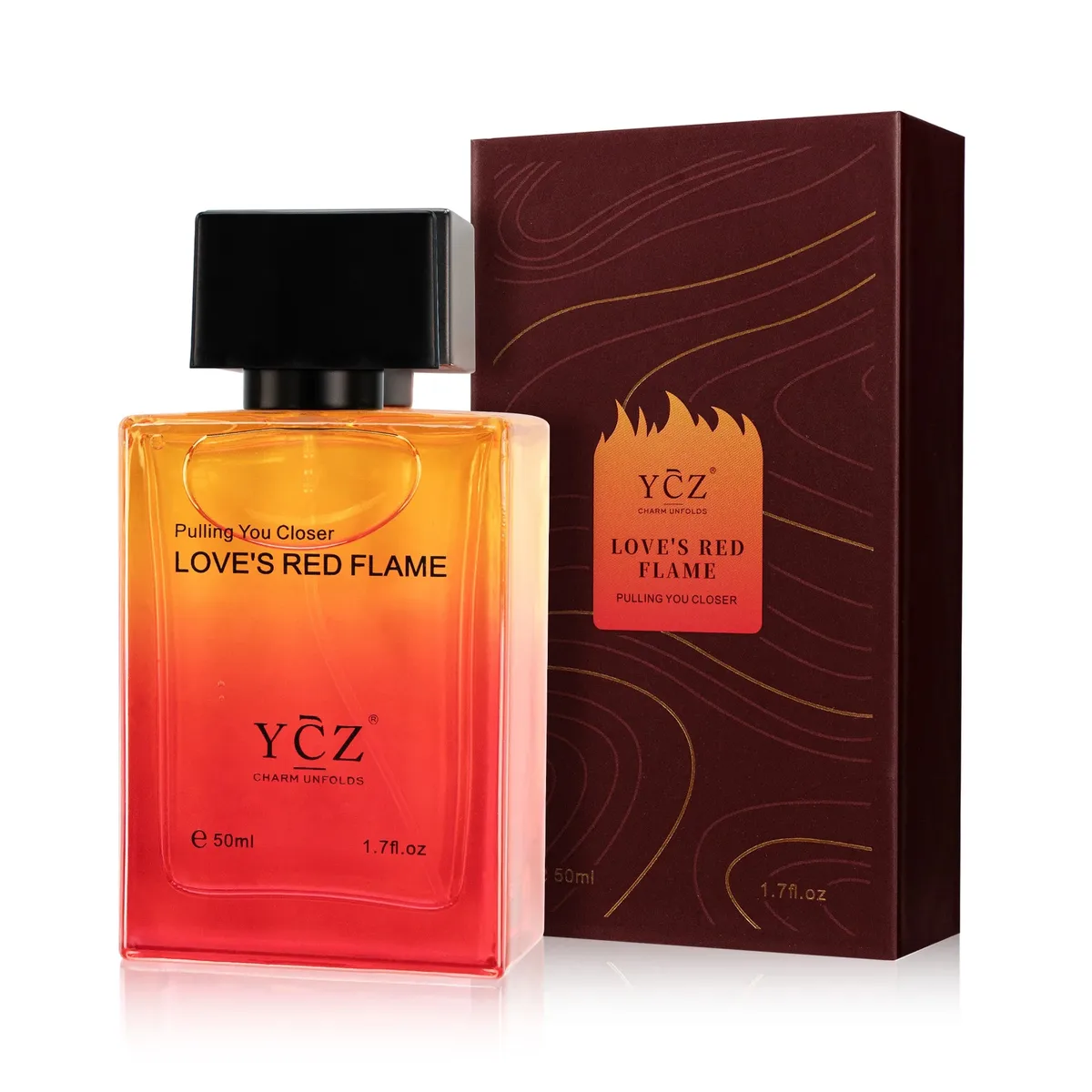 Love's Red Flame Perfume | Warm Spicy Woody Fragrance | Cologne for Men — image 3