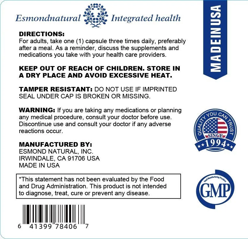 Bitter Melon Complex (Supports Balanced Metabolic Levels), USA, FDA, GMP, NPAC-528mg, 60 Capsules — image 3