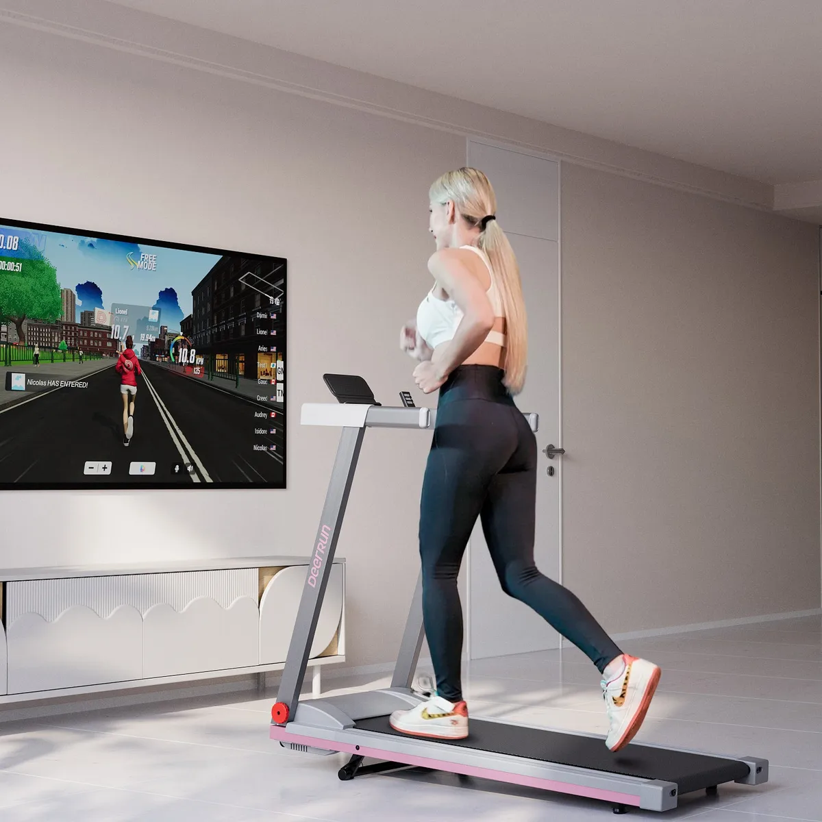 All-New 2026 A1 Pro Move+ 6% Incline Foldable Treadmill——Upgraded Chip & NFC Support | 350Lbs, 10mph — image 10