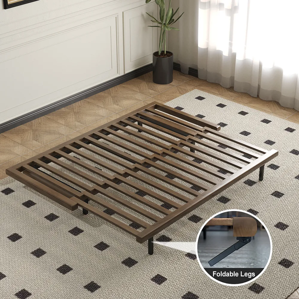 Full Size Daybed Futon Bed Cotton & Linen Convertible Sofa Bed — image 9