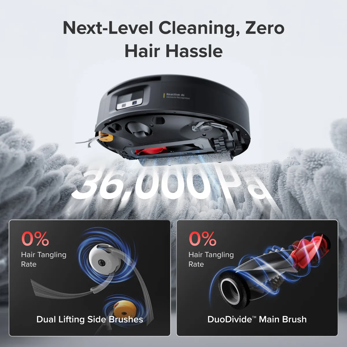 Roborock Saros 20 Flow - SpiraFlow? 2.0 Pressurized Self-Cleaning System — image 5