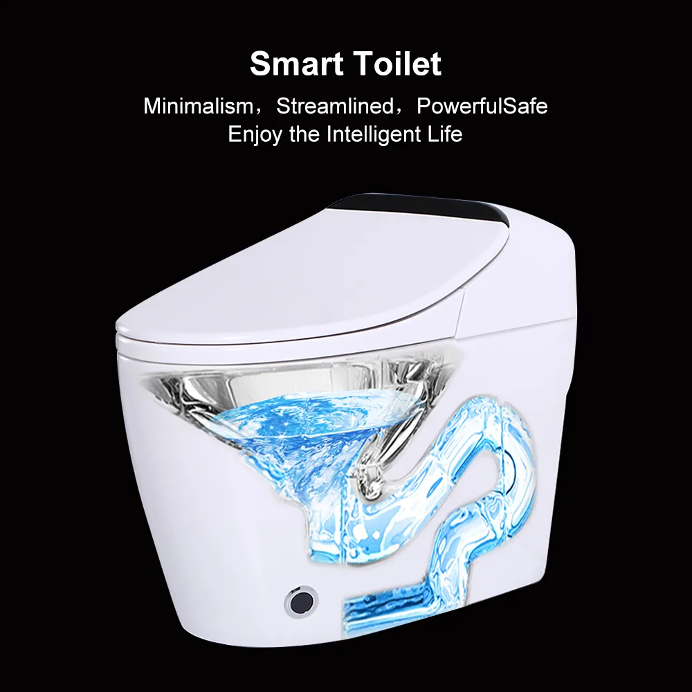 Hynova AX2 Pro Automatic Smart Bidet Toilet with Aromatherapy White 1.28 GPF — image 29