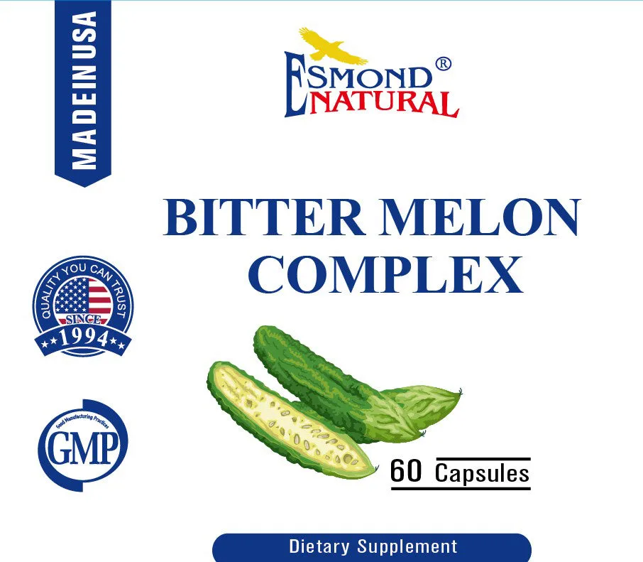 Bitter Melon Complex (Supports Balanced Metabolic Levels), USA, FDA, GMP, NPAC-528mg, 60 Capsules — image 2