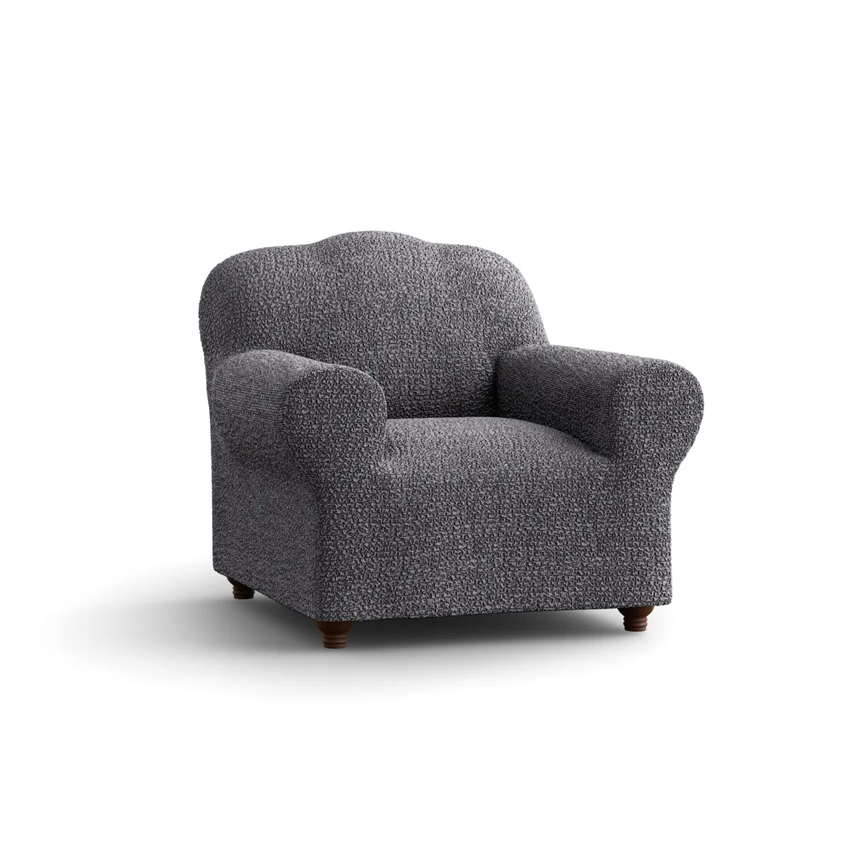 Armchair Slipcovers - 1-Piece Furniture Protector - Form Fit, Machine Washable - CottonRich Collection — image 9