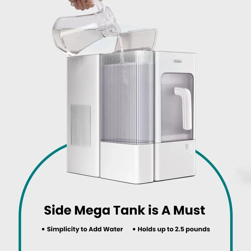 GEVI Adella Crystal Clear Nugget Ice Maker Machine IMNC0 — image 4