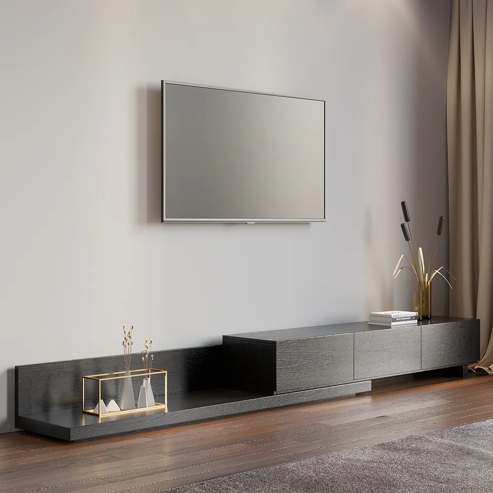 Rectangle Wood Extendable TV Stand — image 11