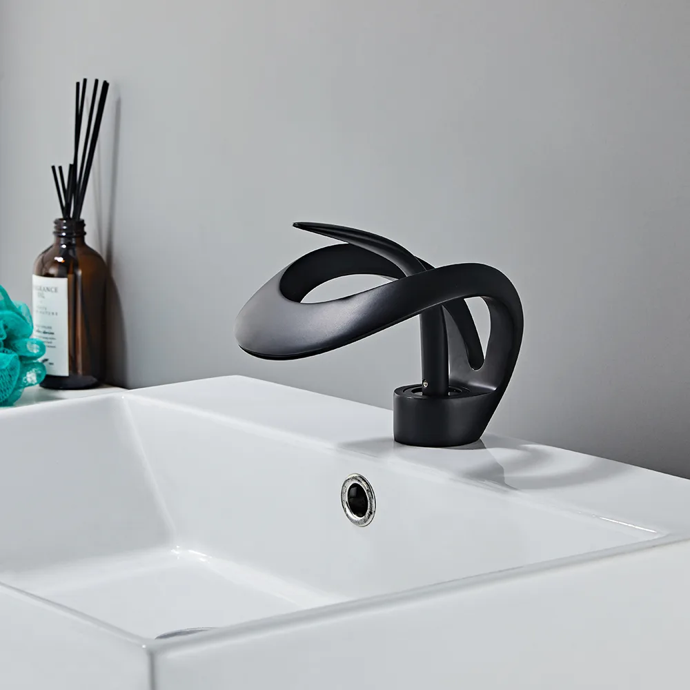 Waterfall Bathroom Sink Faucet — image 2
