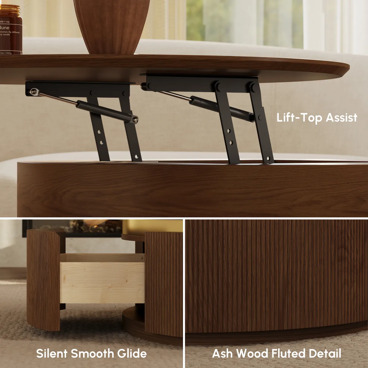 32" Fluted Lift-Top Round — image 28