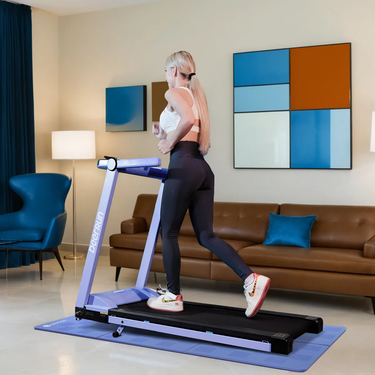 Blue Vibe Sprint Mat: A1 Pro-Specific, Foldable, Floor-Protecting — image 8