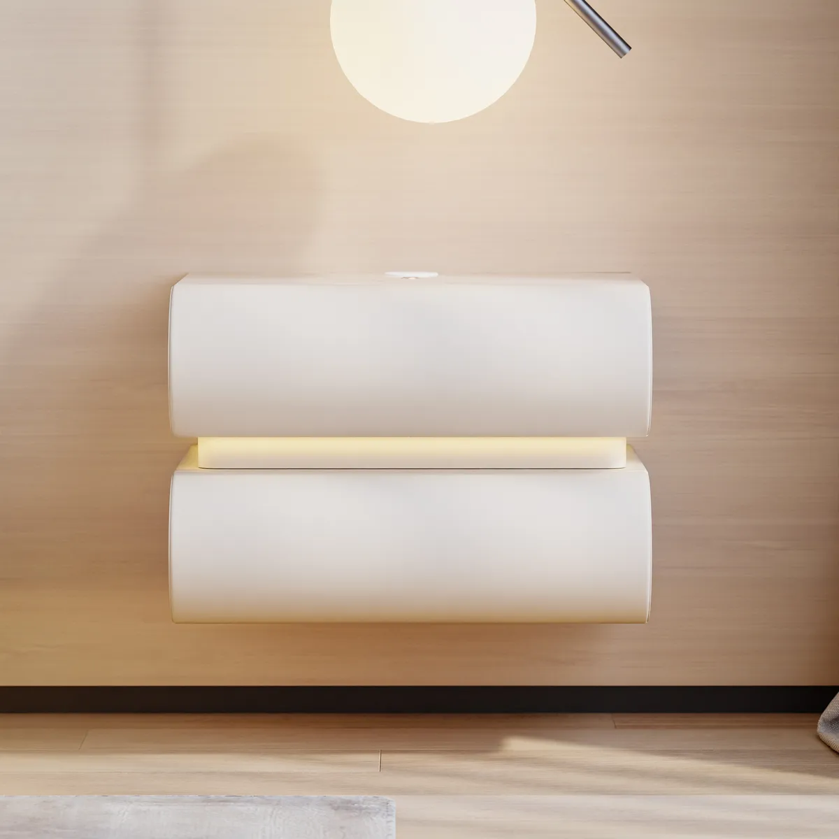 Humply Floating Smart Nightstand 1 Drawer Bedside Table — image 16