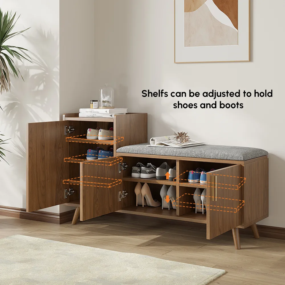 Shoe Storage Entryway Bench — image 8