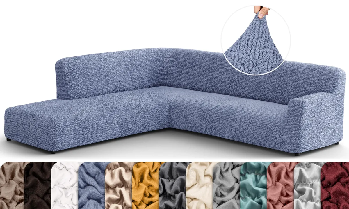 Corner Special Left - 1-Piece Furniture Protector - Form Fit, Machine Washable -MicrofibraCollection — image 17
