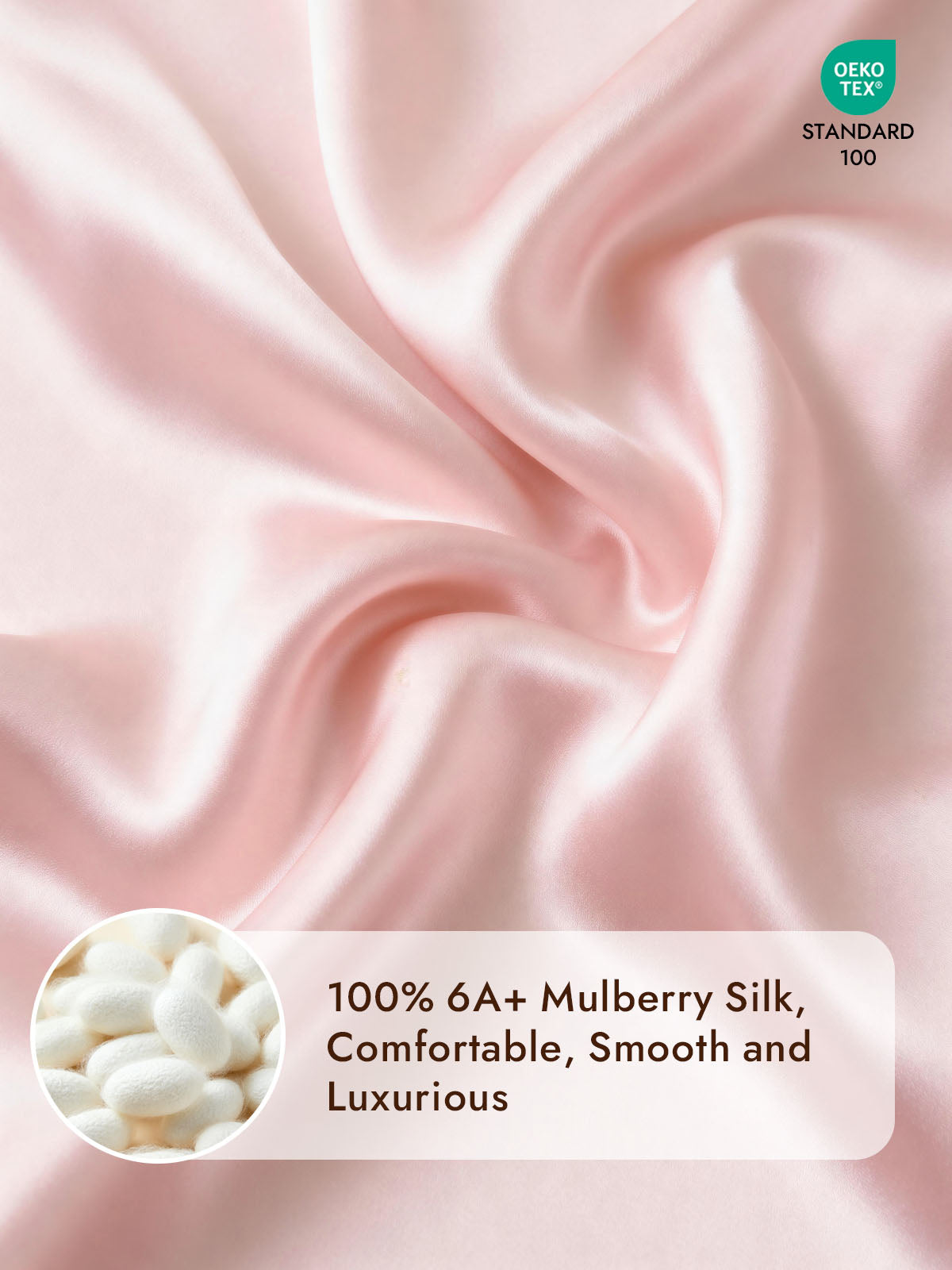 25Momme Mulberry Silk Seamless Duvet Cover (WITHOUT PILLOWCASES) — image 3