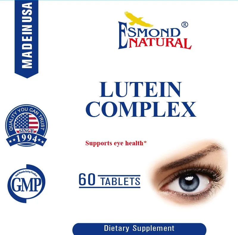 Lutein Complex (Eye & Vision Health Support with Lutein, Zeaxanthin & Essential Vitamins – Antioxidant & Wellness Formula), USA, FDA, GMP, NPAC-60 Tablets — image 2