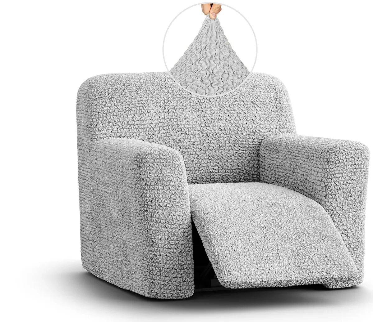 Recliner Chair Slipcover - 1-Piece Furniture Protector - Form Fit, Machine Washable -MicrofibraCollection — image 25