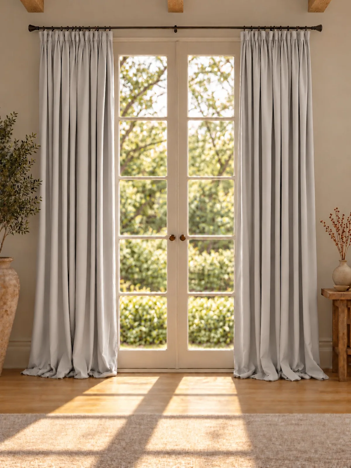Moonlit Velvet Custom Curtain