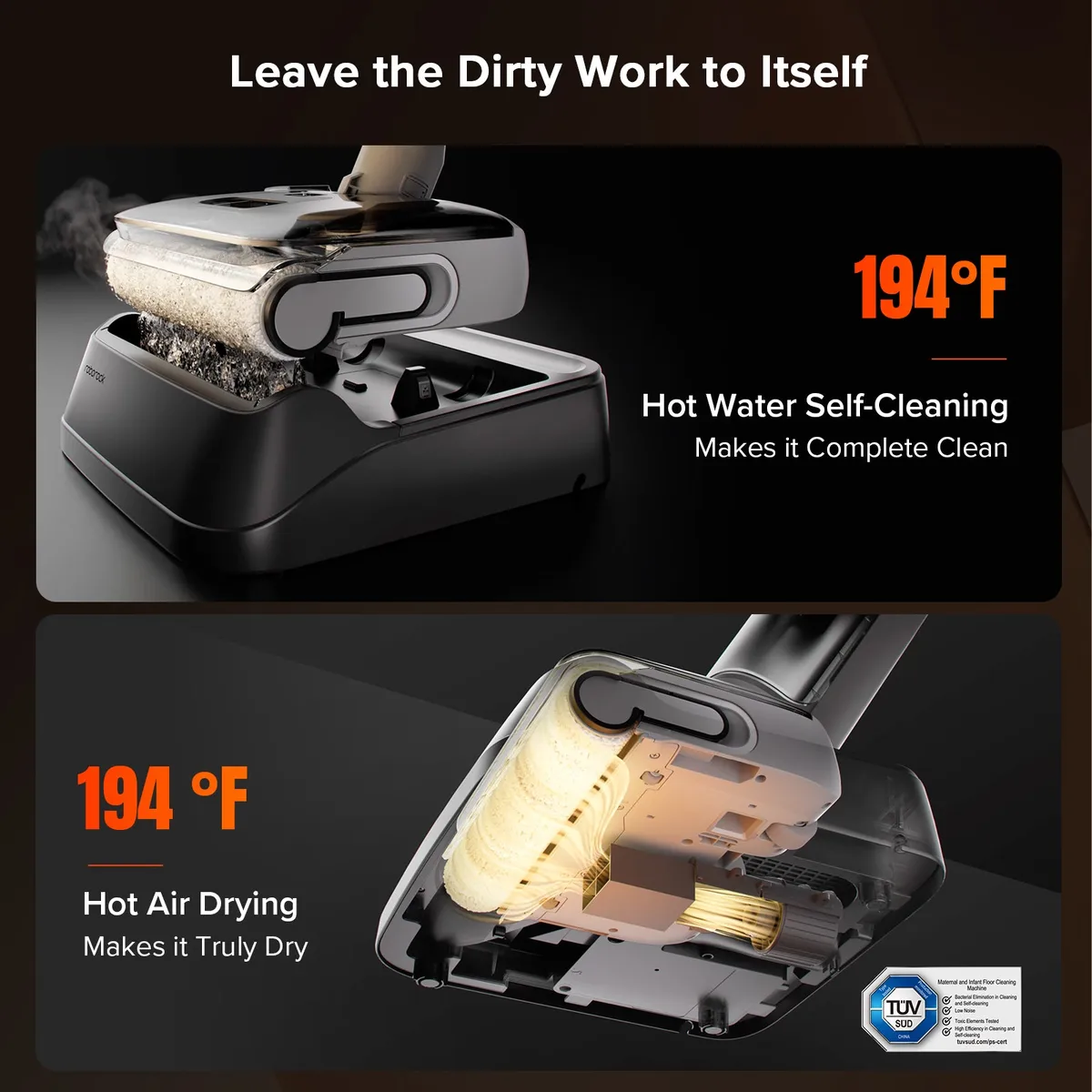 Roborock F25 RT Vacuum TTS — image 4