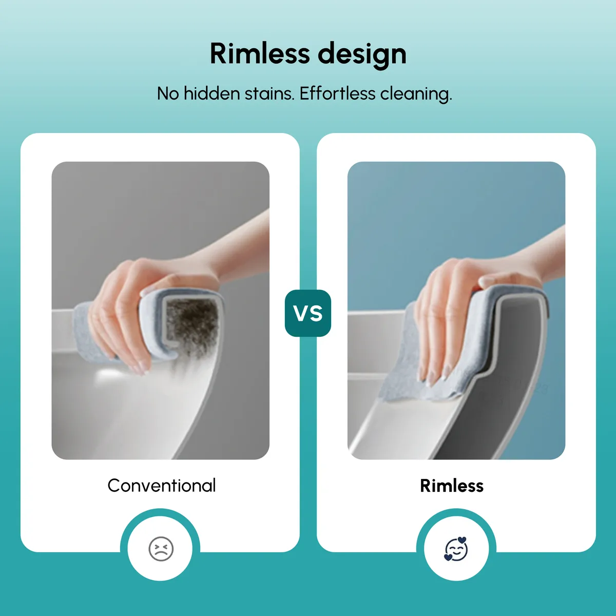Fitro H3 Wall-Mounted Smart Bidet Toilet with Built-In Tank, Foam Shield, cUPC & ETL — image 5