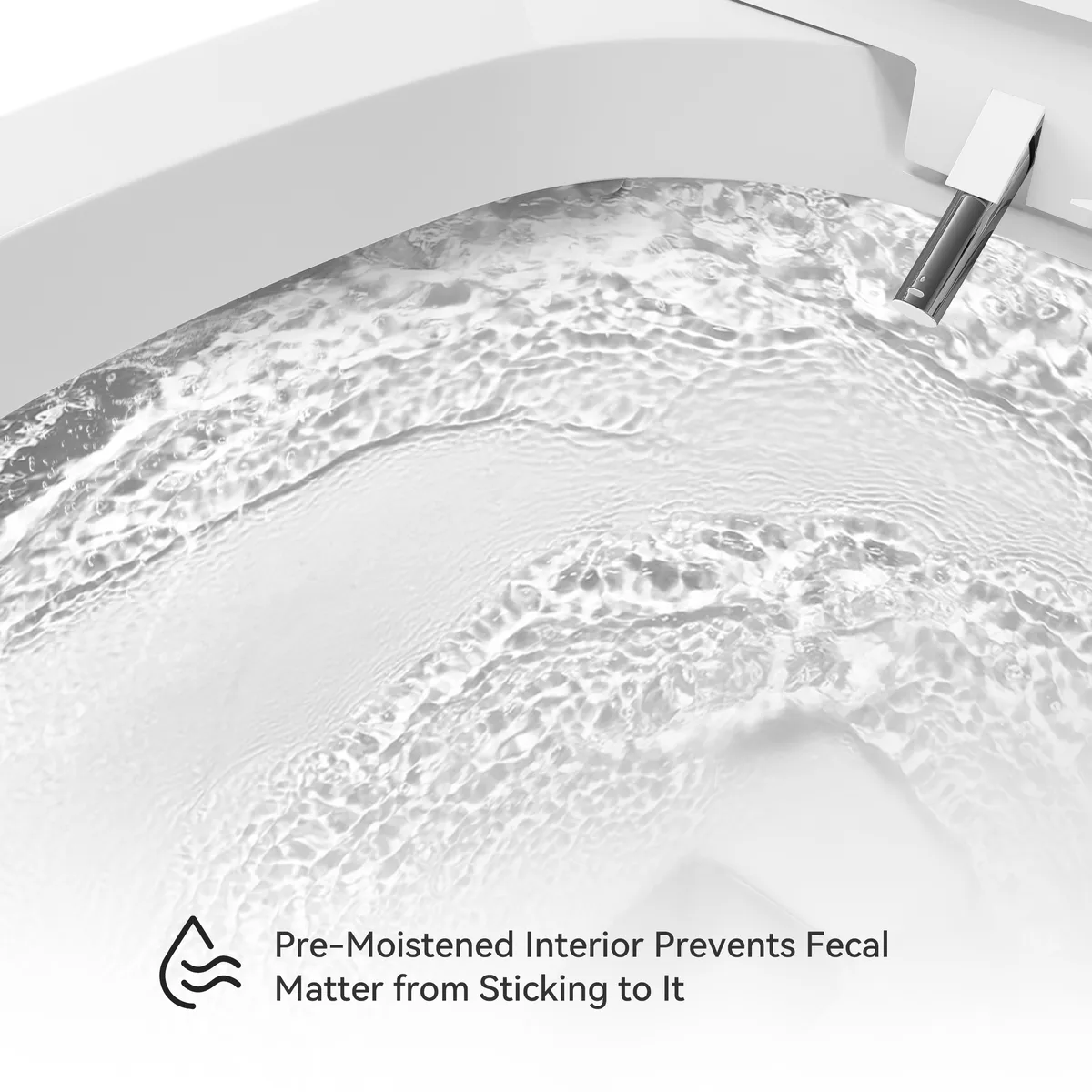 Hynova AX2 Pro Automatic Smart Bidet Toilet with Aromatherapy White 1.28 GPF — image 19