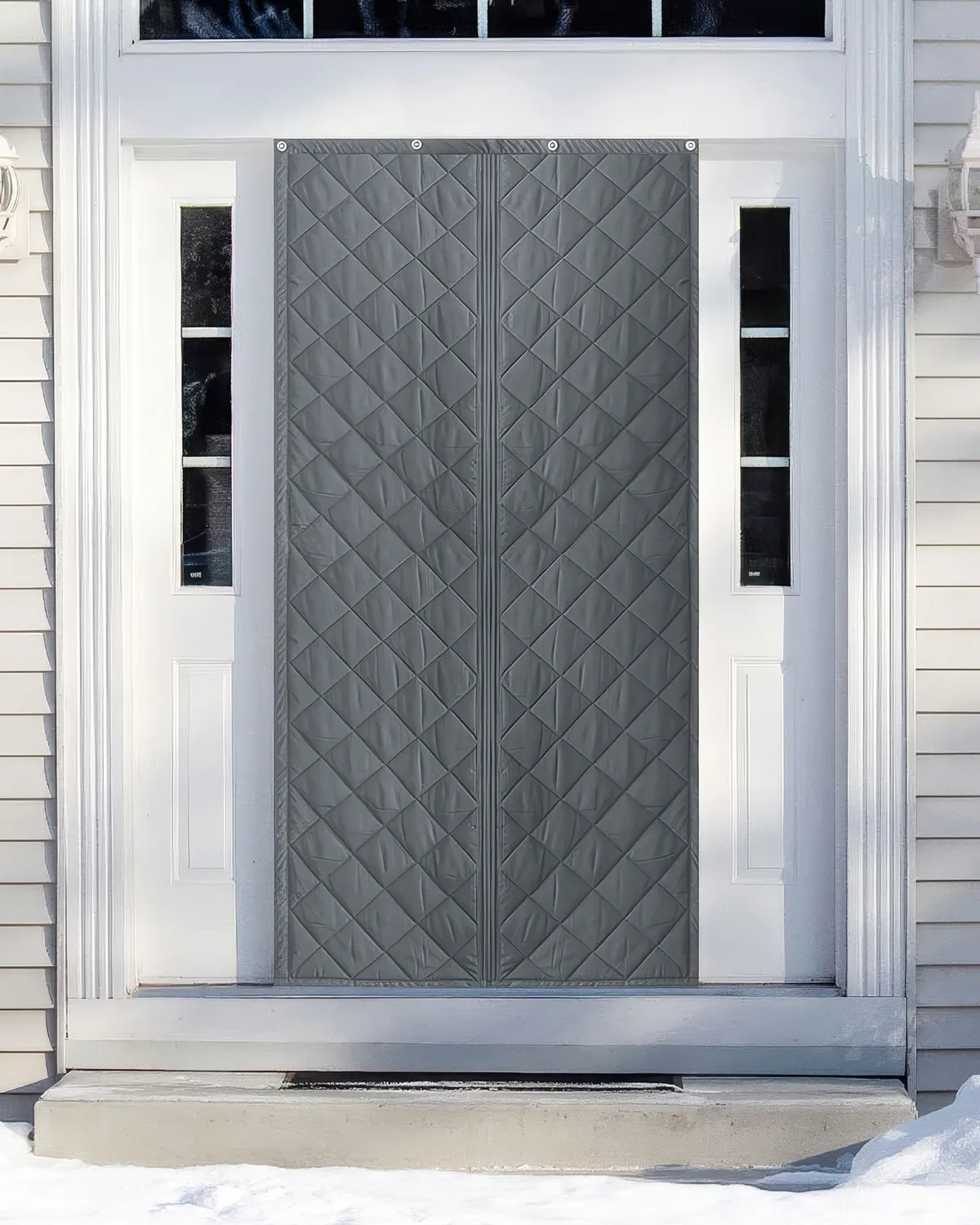 Oxford Thermal Insulated & Soundproof Custom Magnetic Door Curtain — image 3
