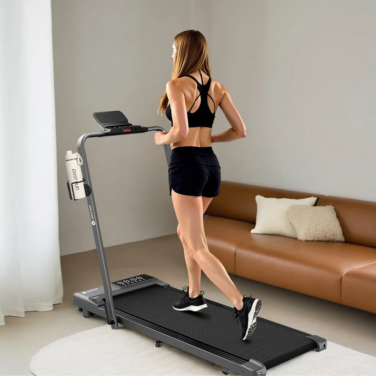Magnetic Cup Holder, Keeps water bottle within reach while you exercise. — image 3