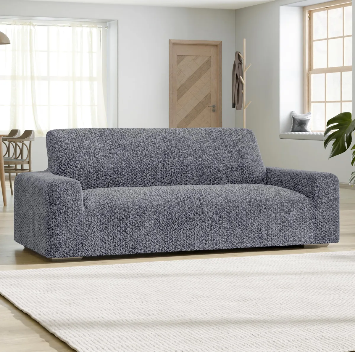 Sofa Slipcovers - 1-Piece Furniture Protector - Form Fit, Machine Washable -VelvetCollection — image 8