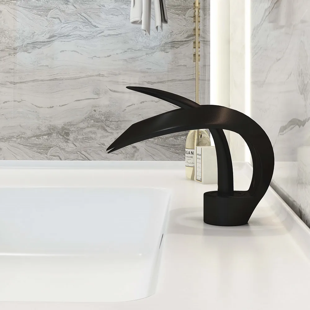 Waterfall Bathroom Sink Faucet — image 7