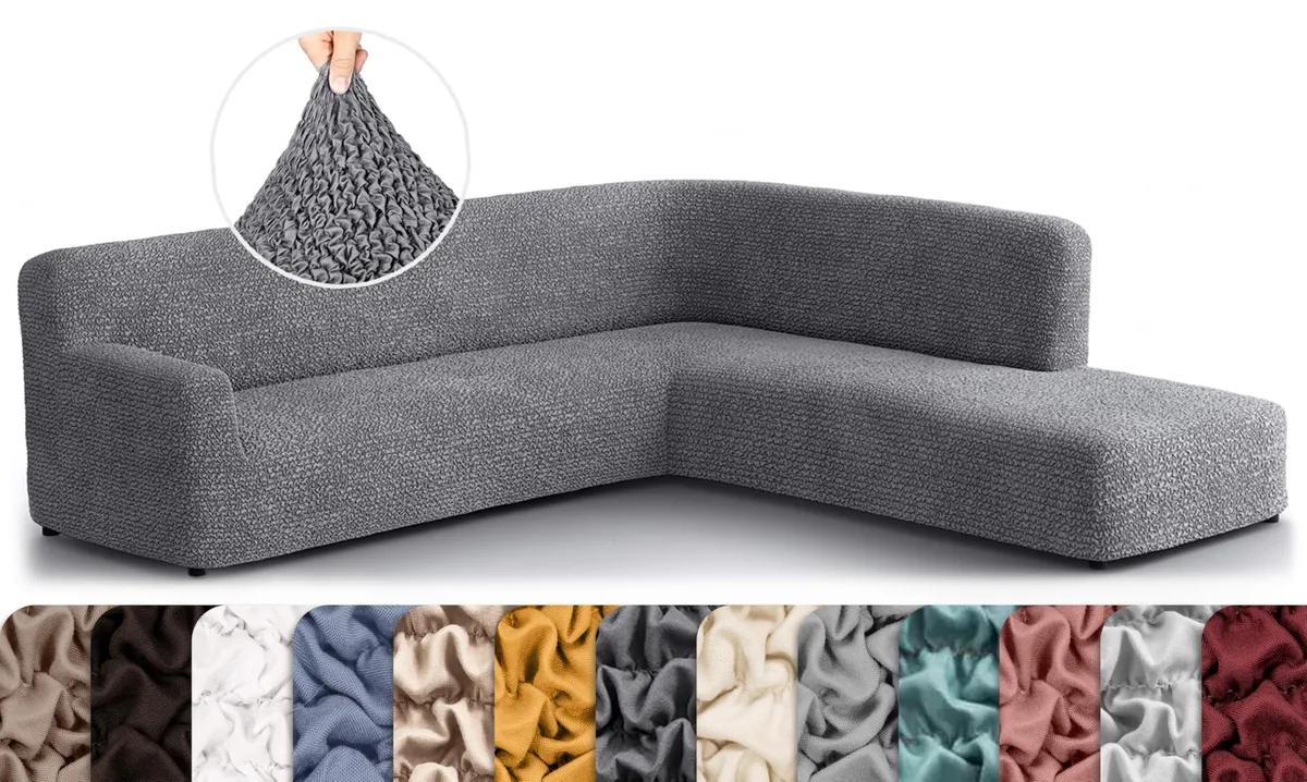 Corner Special Right - 1-Piece Furniture Protector - Form Fit, Machine Washable -MicrofibraCollection — image 10