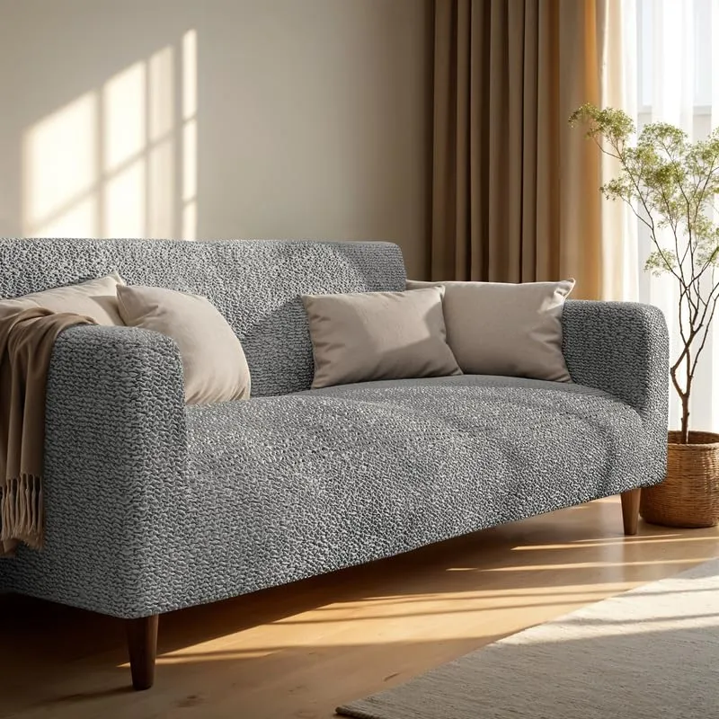 Loveseat Slipcovers - 1-Piece Furniture Protector - Form Fit, Machine Washable -MicrofibraCollection — image 15