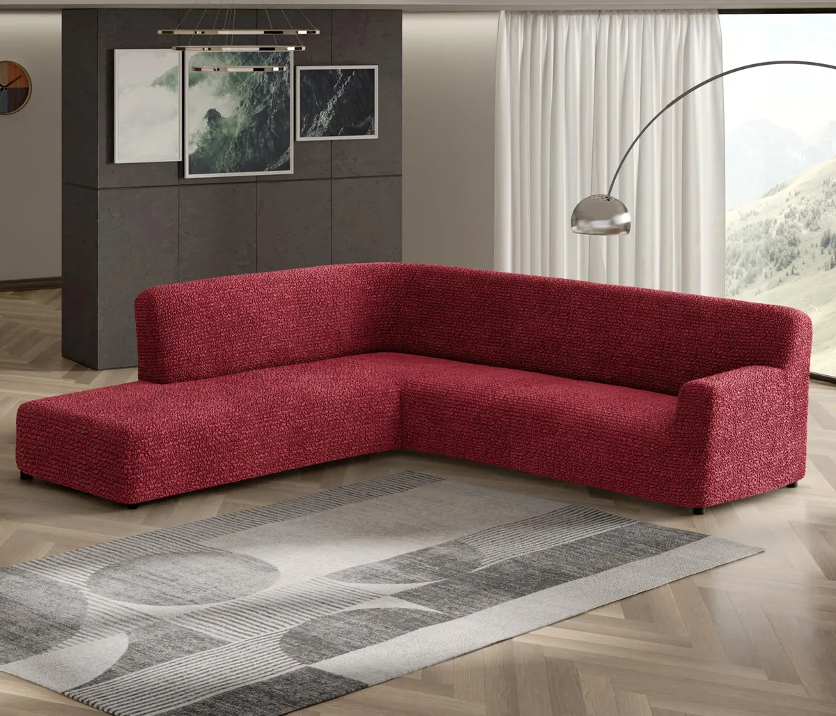 Corner Special Left - 1-Piece Furniture Protector - Form Fit, Machine Washable -MicrofibraCollection — image 9