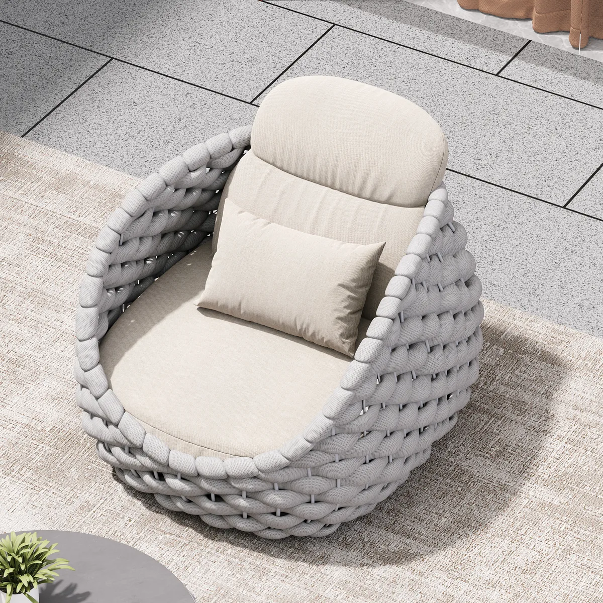 Cocaro Outdoor Aluminum & Rope Weave — image 21